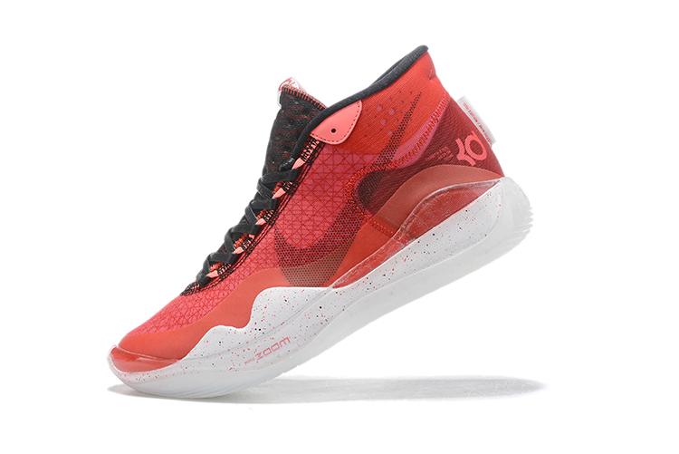 2019 Nike KD 12 Shoes Red Black White - Click Image to Close